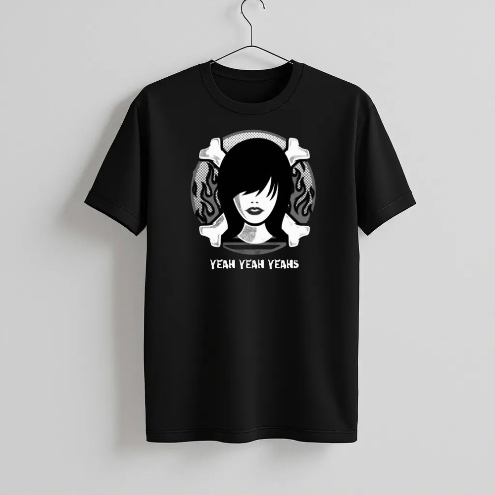 Yeah Yeah Yeahs Black Graphic T-Shirt